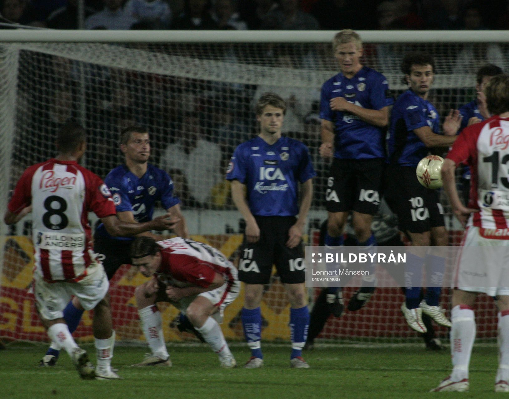 Afonso Alves, Malmö och frisparken som gav 2-2