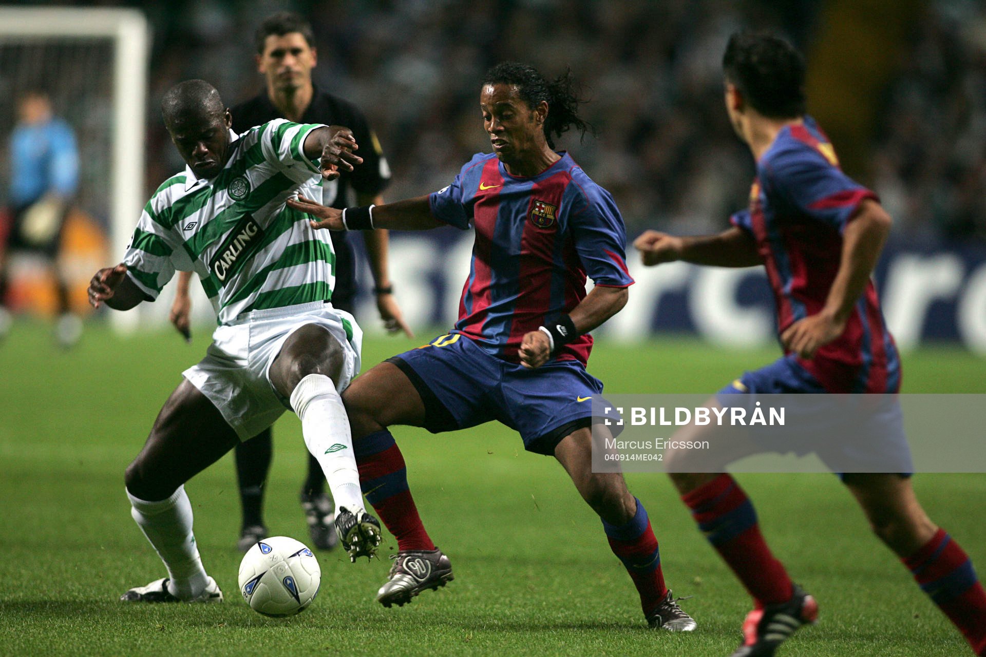 Dianbobo Balde, Celitc och Ronaldinho, Barcelona