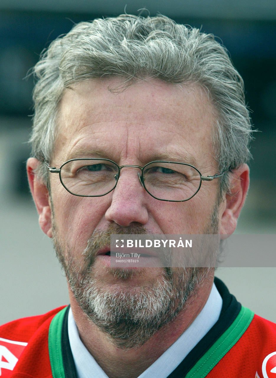 Kent Forsberg, tränare Modo. Porträtt