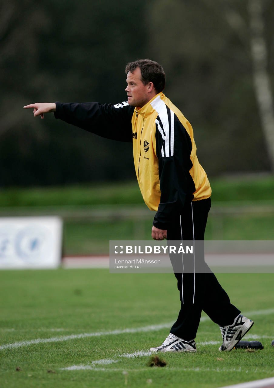 Peter Persson, tränare Hässleholm