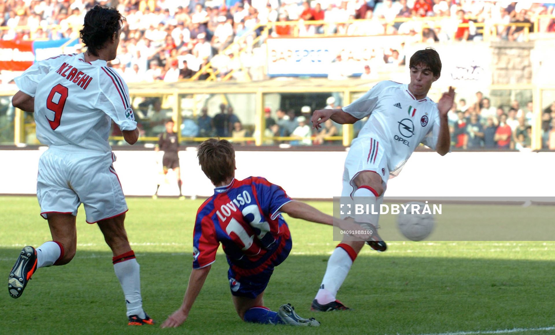 Kaka, Milan gör mål