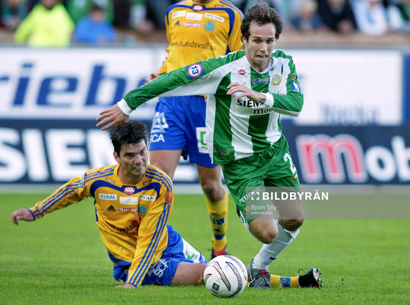 Johan Andersson, Sundsvall lyckas inte stoppa Petter