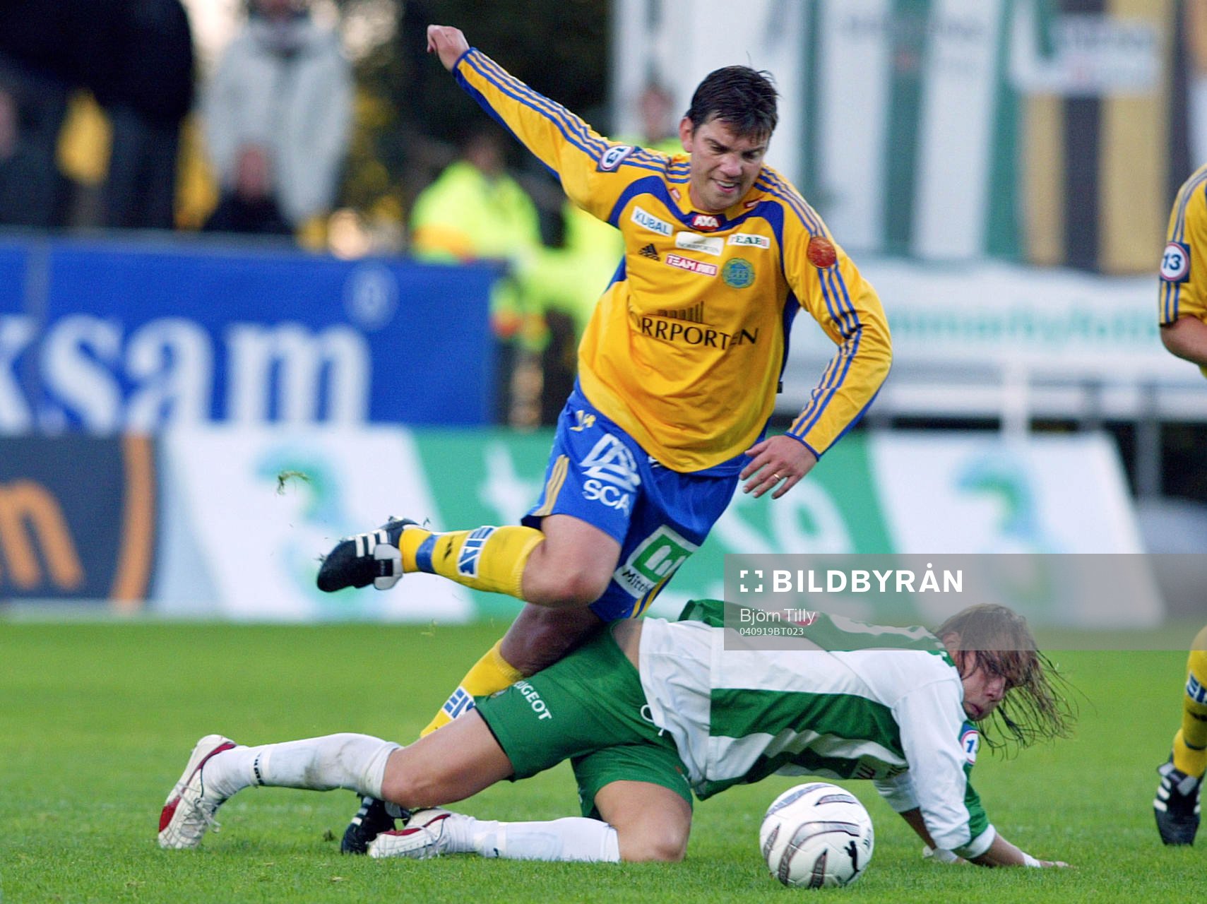 Johan Andersson, Sundsvall och Björn Runström, Hammarby
