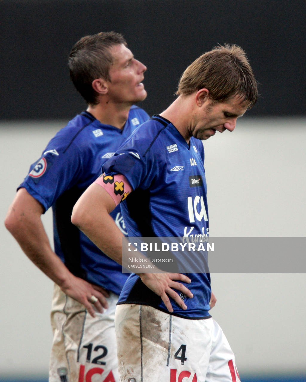 Tommy Jönsson och Tomas Zvirgzdauskas, halmstad deppar