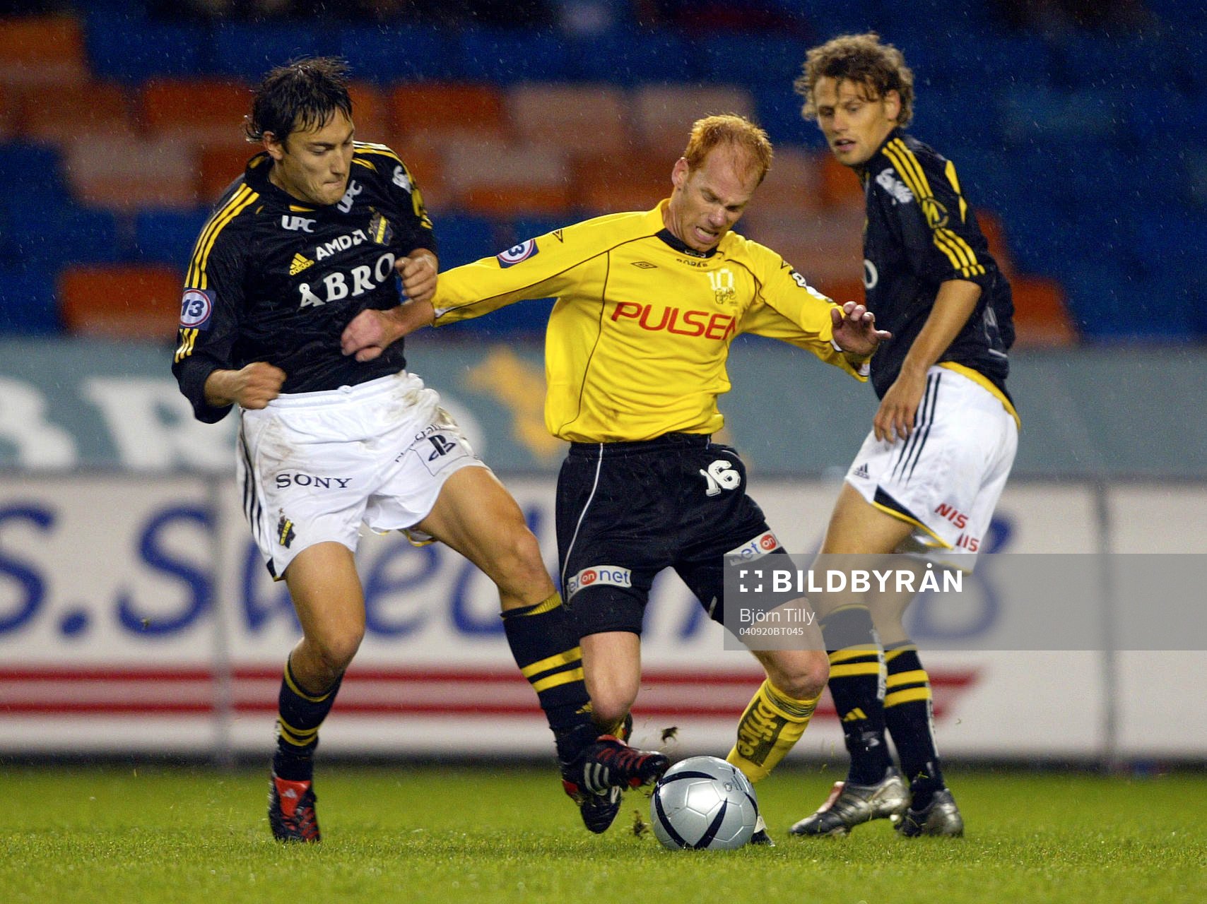 Stefan Ishizaki, AIK och Magnus Samuelsson, Elfsborg