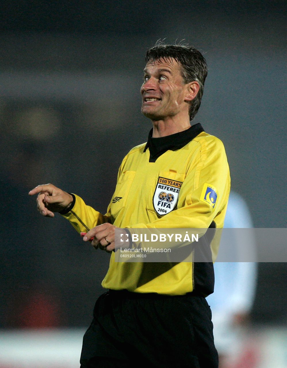 Peter Fröjdfeldt. Domare