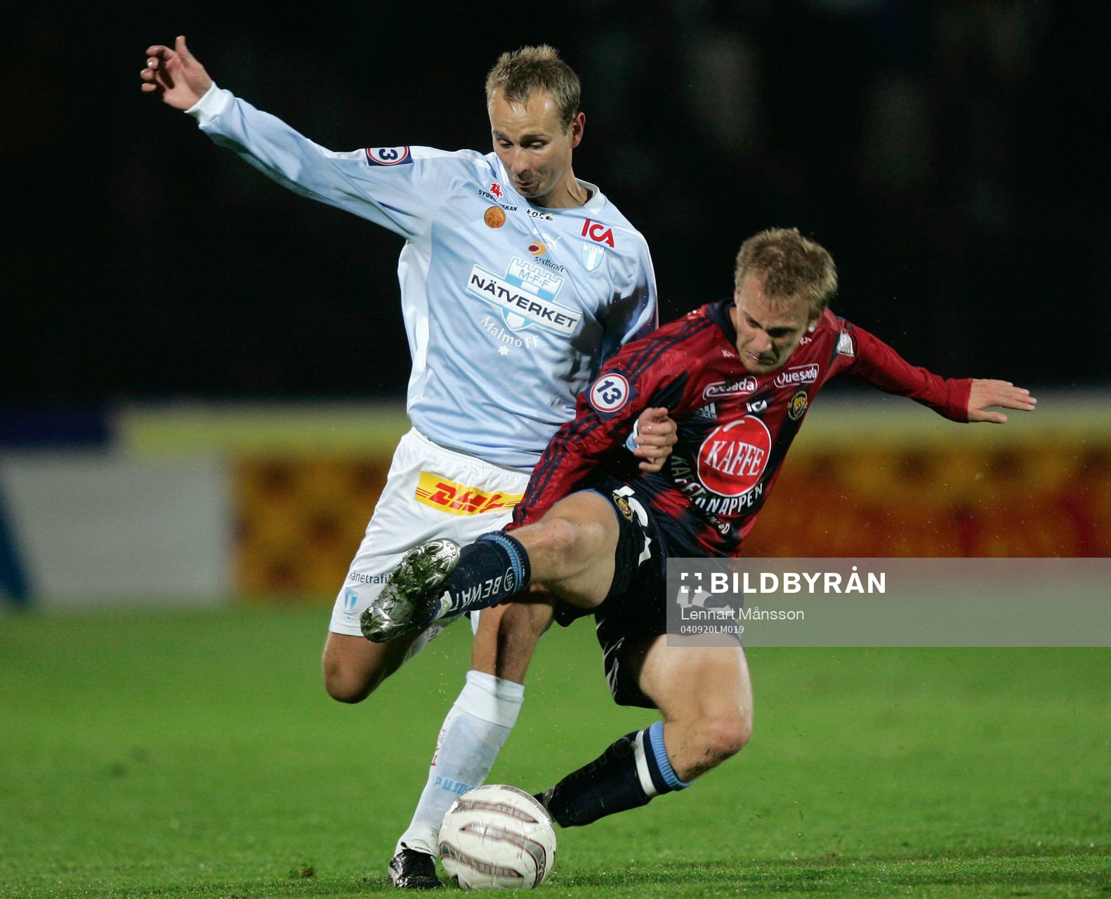 Jon Inge Höiland, Malmö och Daniel Sjölund, Djurgården
