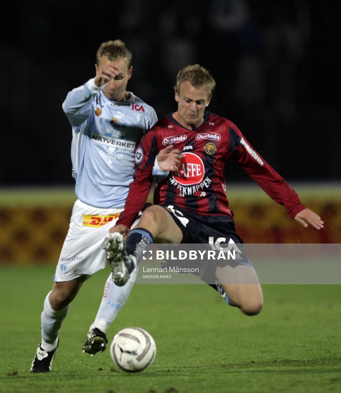 Daniel Sjölund, Djurgården och Jon Inge Höiland, Malmö