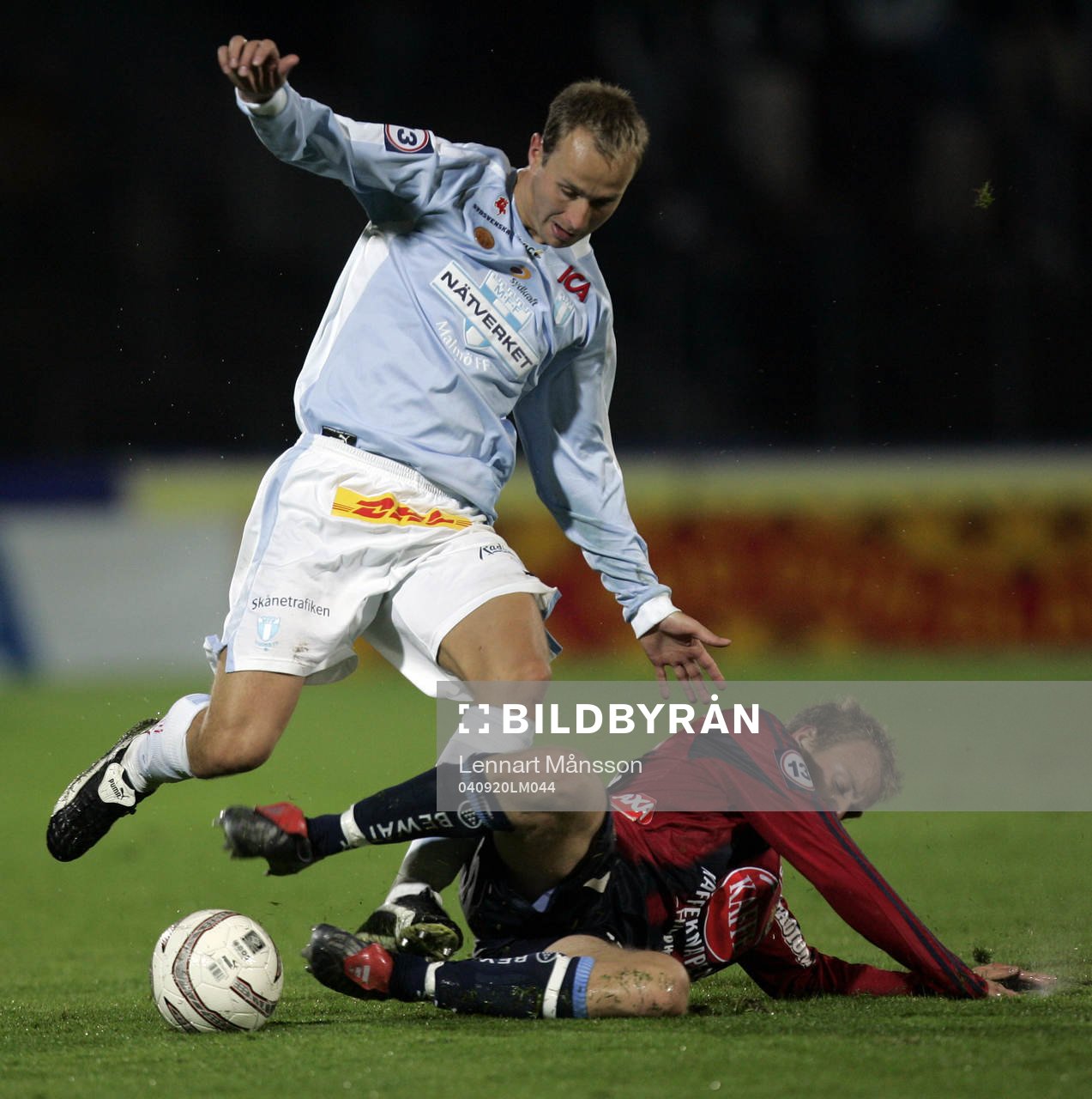 Daniel Sjölund, Djurgården och Jon Inge Höiland, Malmö