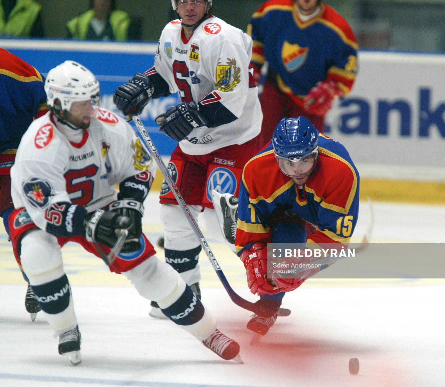 Johnny Oduya, Djurgården och Chris Ferraro, Södertälje