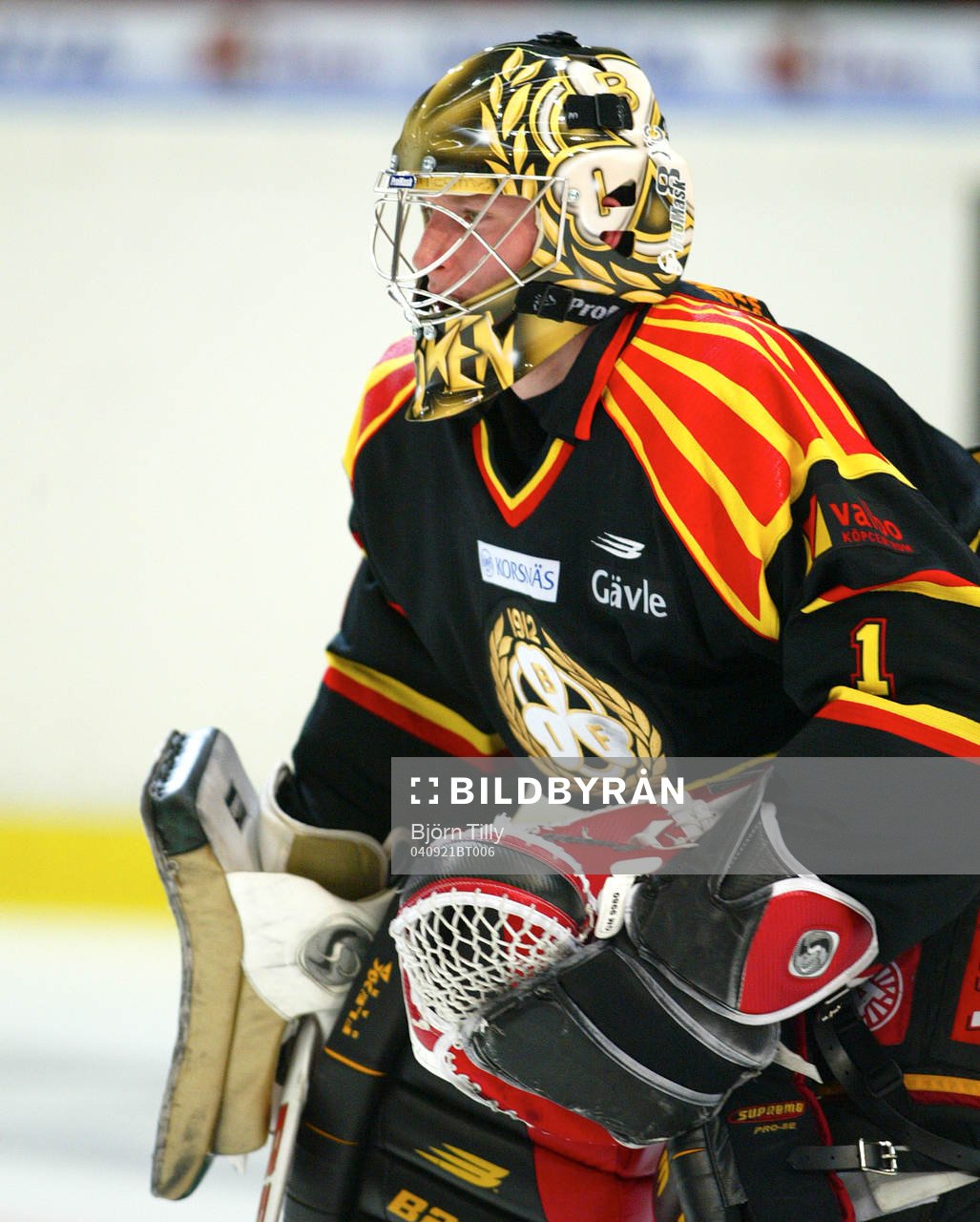 Johan Holmqvist, målvakt, Brynäs