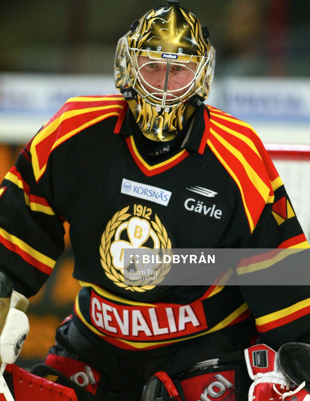 Johan Holmqvist, målvakt, Brynäs