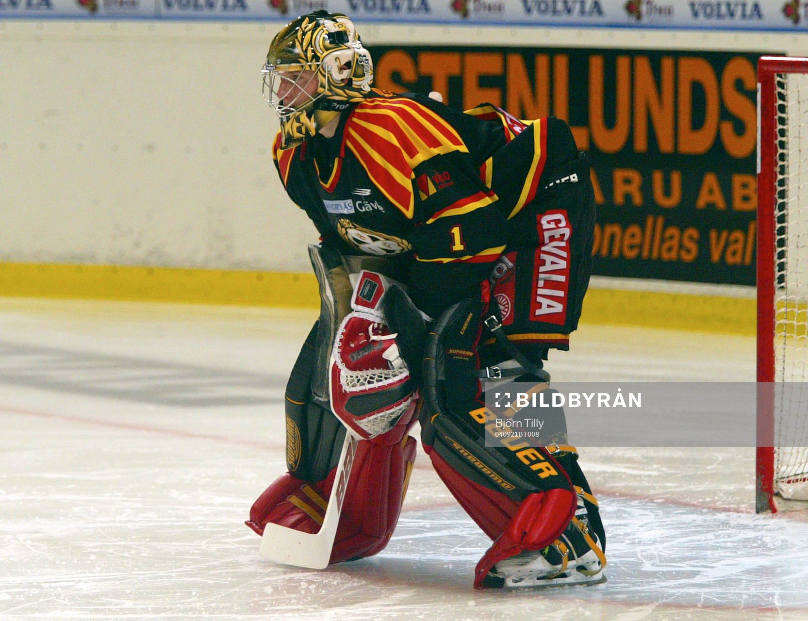 Johan Holmqvist, målvakt, Brynäs