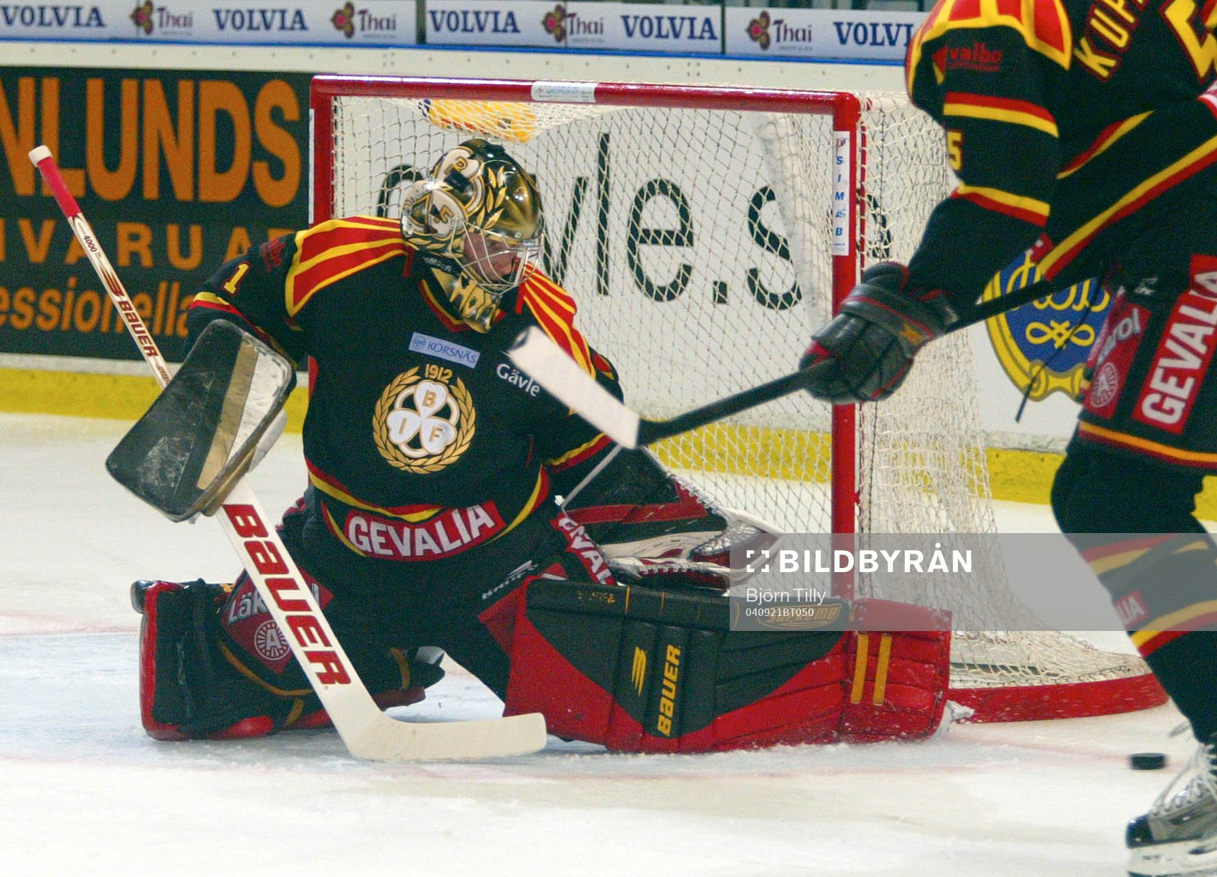 Johan Holmqvist, målvakt, Brynäs