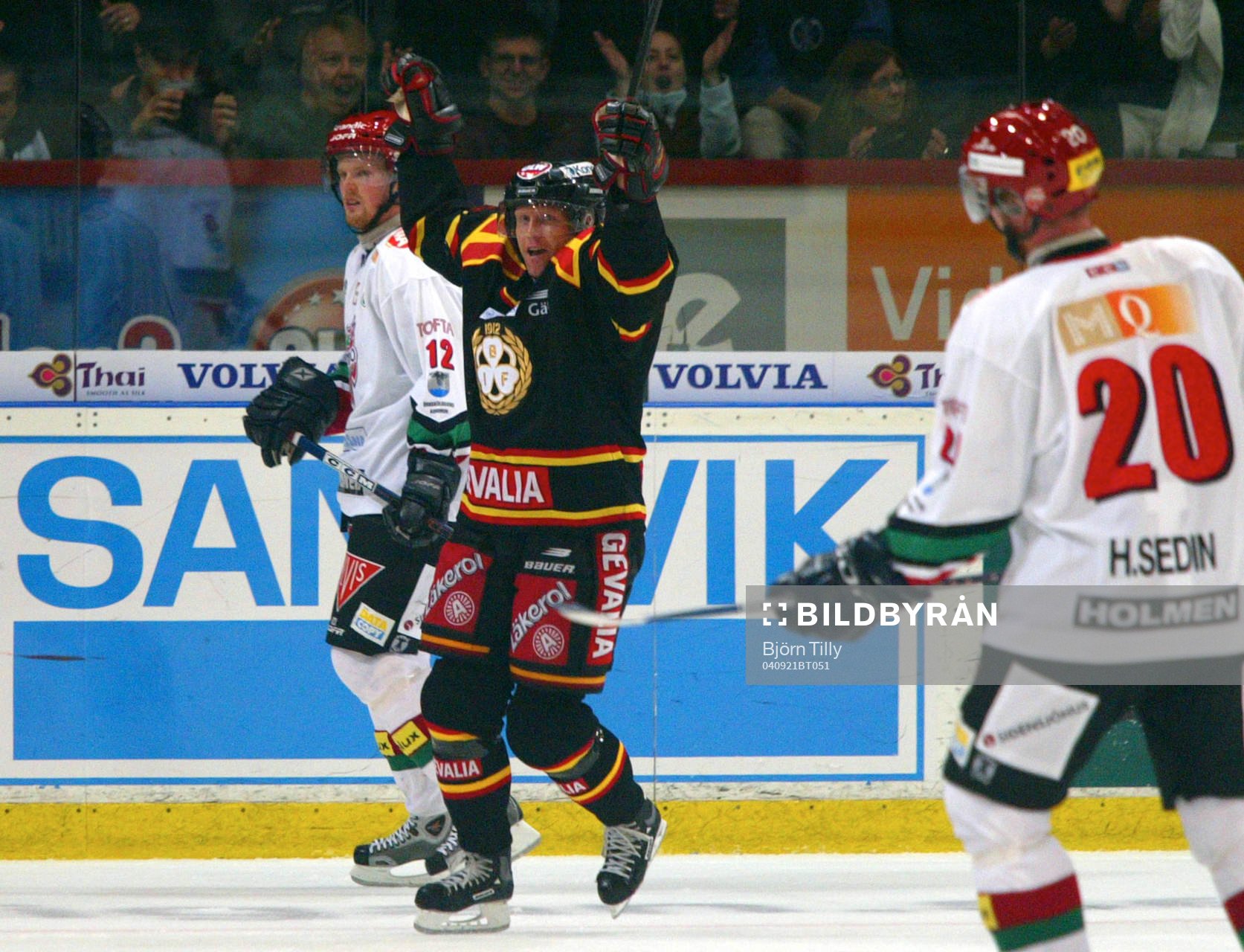 Andreas Dackell, Brynäs jublar