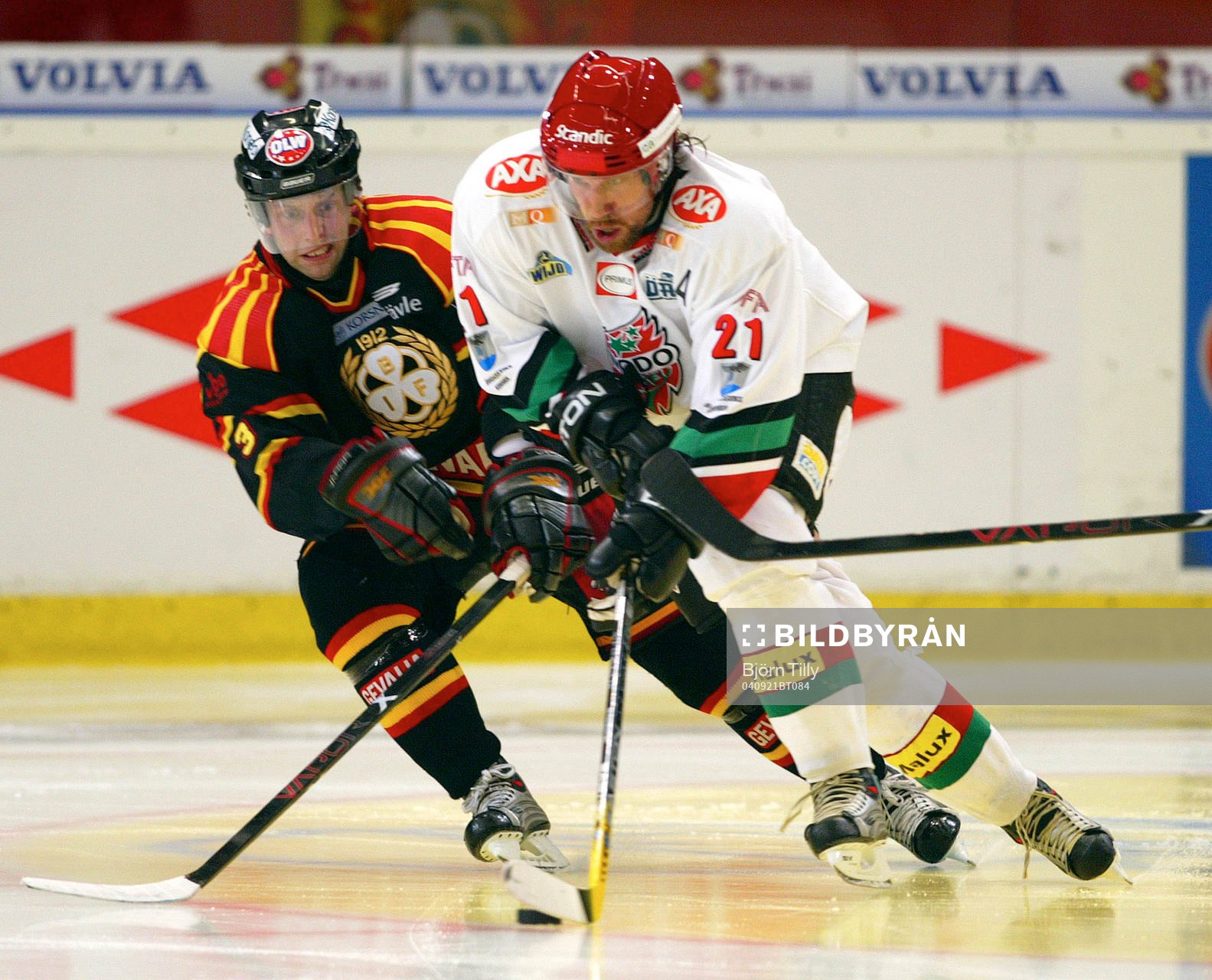 Daniel Johansson, Brynäs och Peter Forsberg, Modo