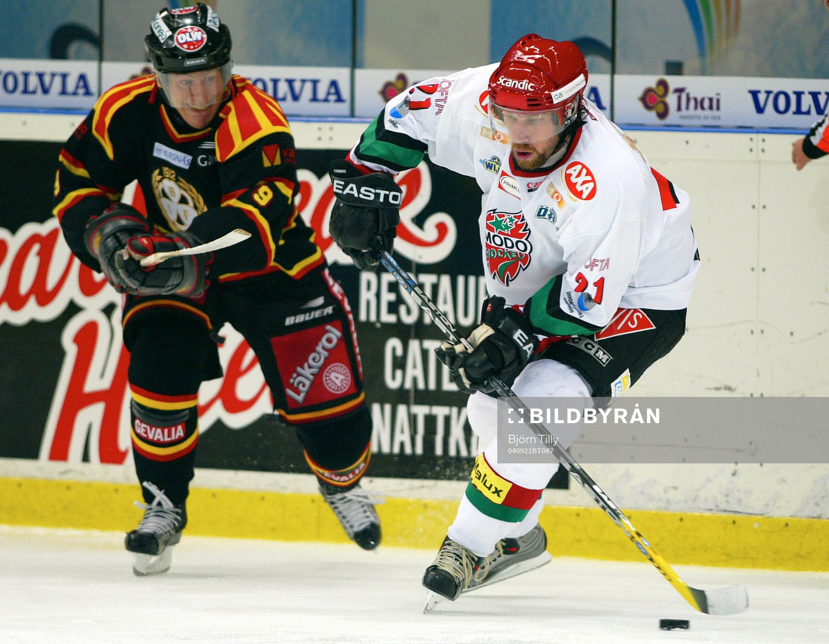 Henrik Malmström, Brynäs och Peter Forsberg, Modo