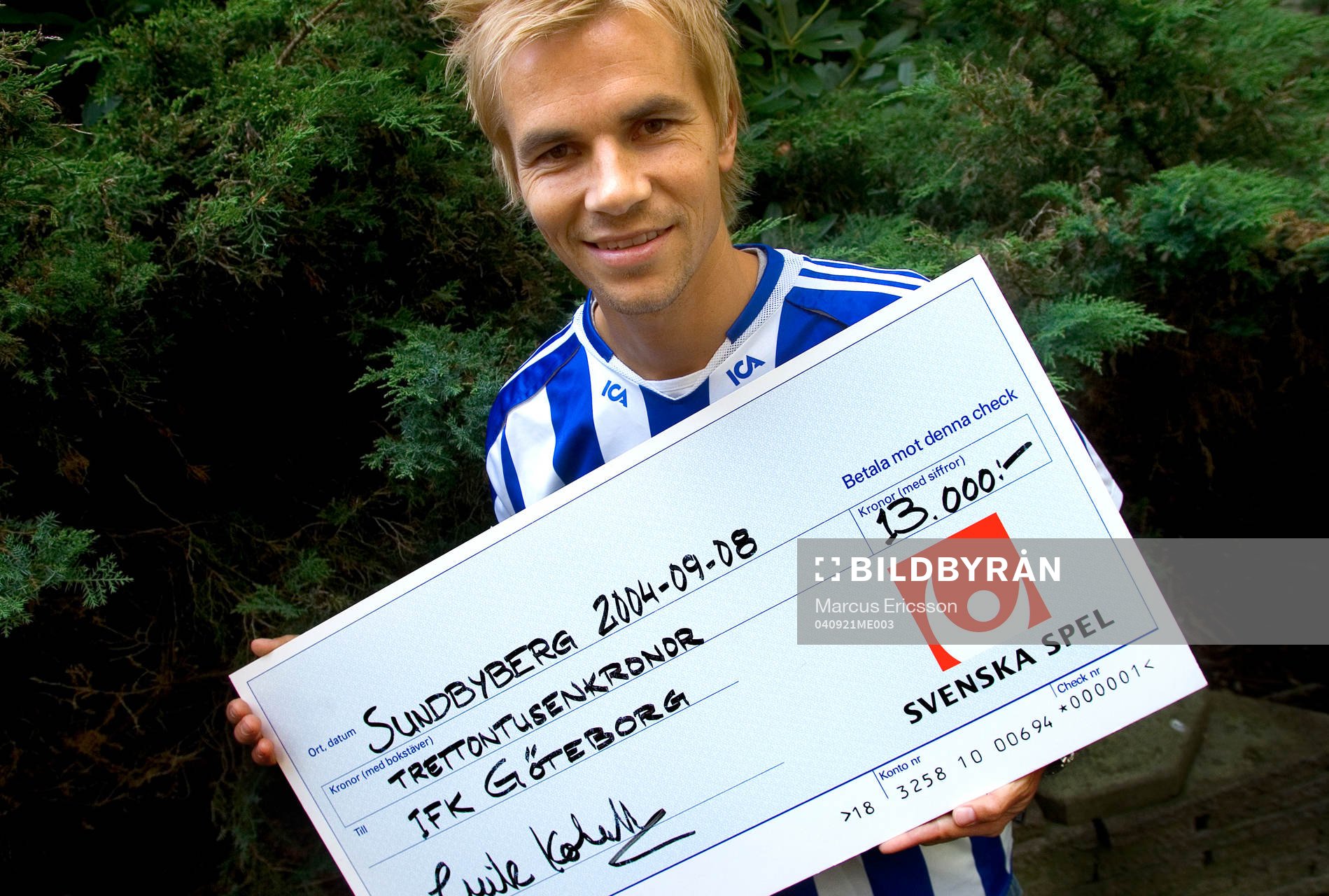 Niklas Alexandersson, IFK Göteborg månadens spelare