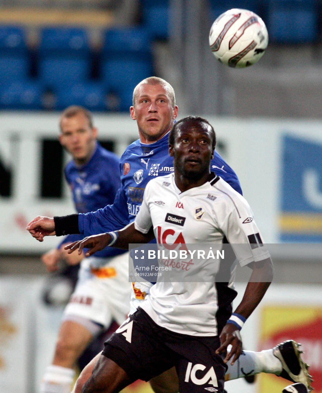 Fotboll. Allsvenskan. Trelleborg - Halmstad, Yaw Preko,