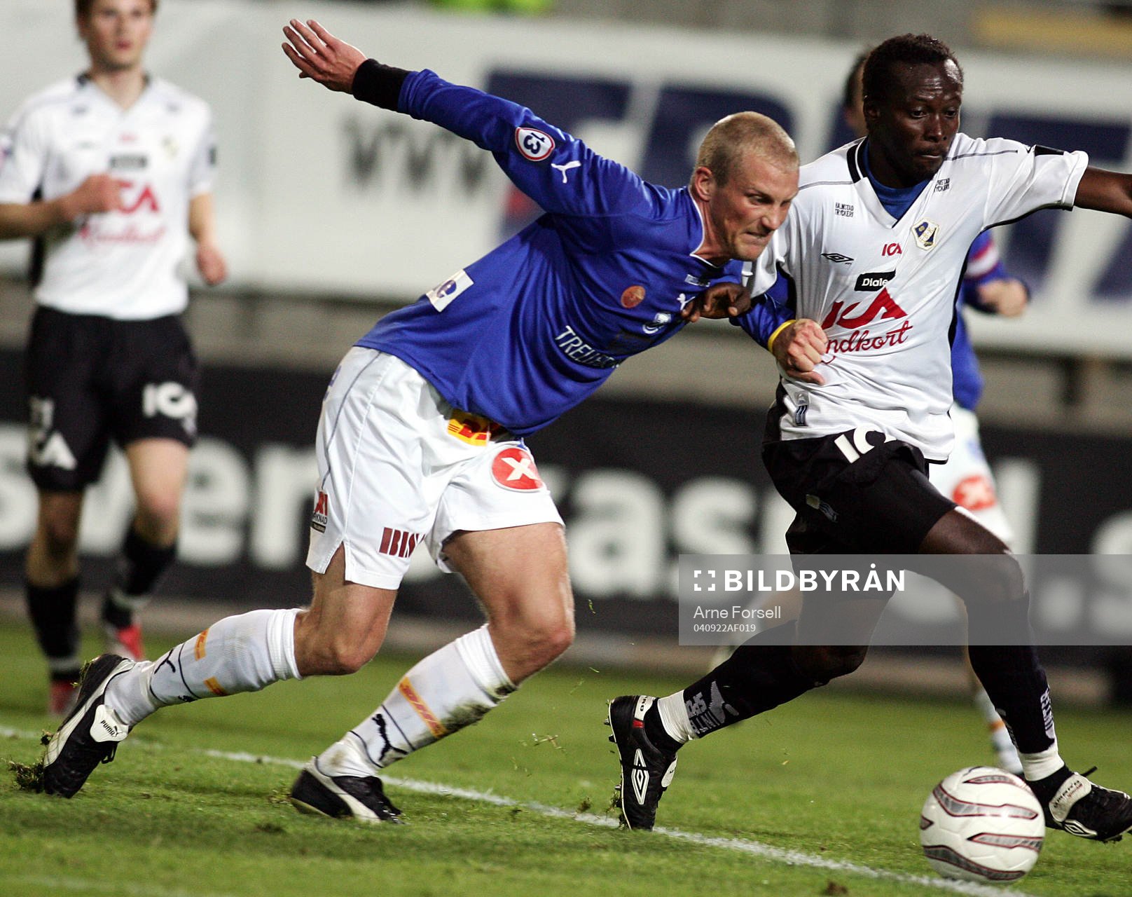 Fotboll. Allsvenskan. Trelleborg - Halmstad. Thomas