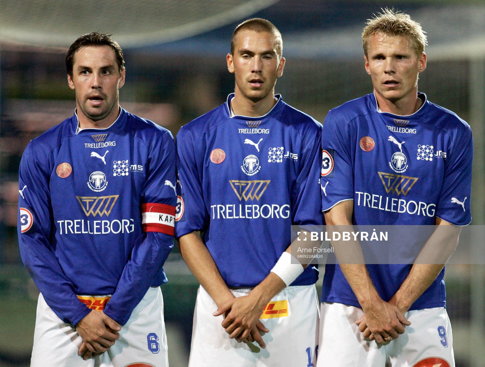 Fotboll. Allsvenskan. Trelleborg. Mattias Kronvall, Patrik