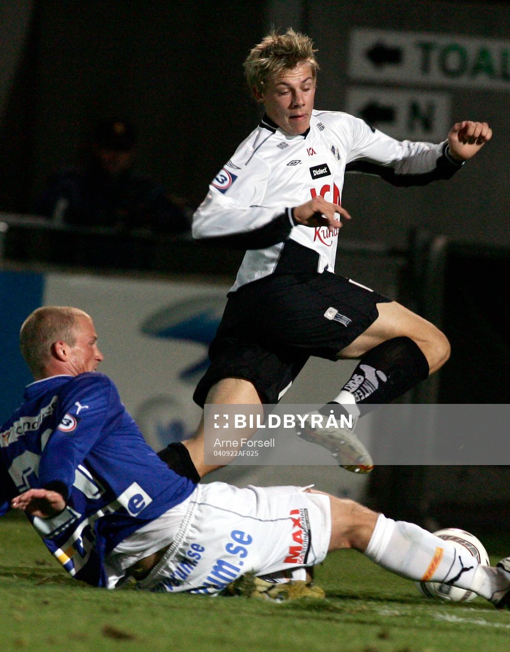 Fotboll. Allsvenskan. Trelleborg - Halmstad. Patrik