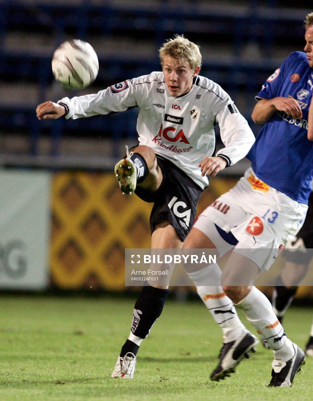Fotboll. Allsvenskan. Trelleborg - Halmstad. Patrik
