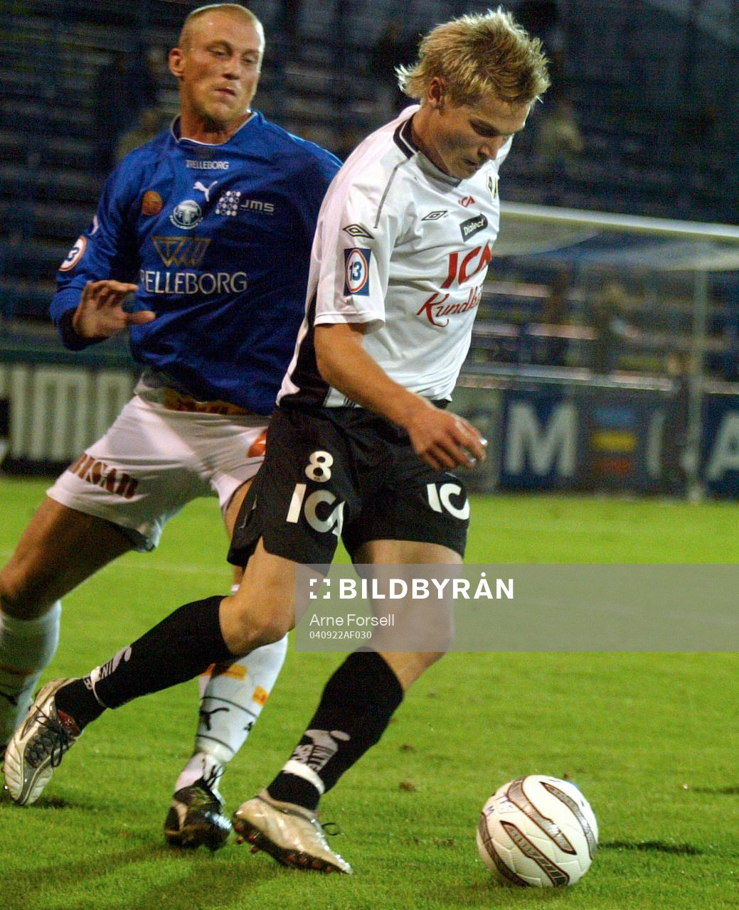 Fotboll. Allsvenskan. Trelleborg - Halmstad. Markus