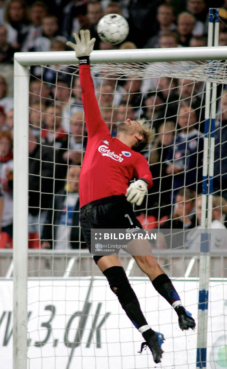 Fotboll, Dansk, Sas-ligan, Superligan, FC Köpenhamn - AGF Århus: Magnus Kihlstedt, Köpenhamn tippar ut till hörna