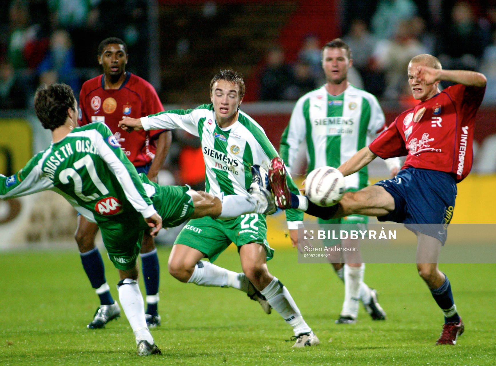 Petter Furuseth Olsen och Petter Andersson, Hammarby och