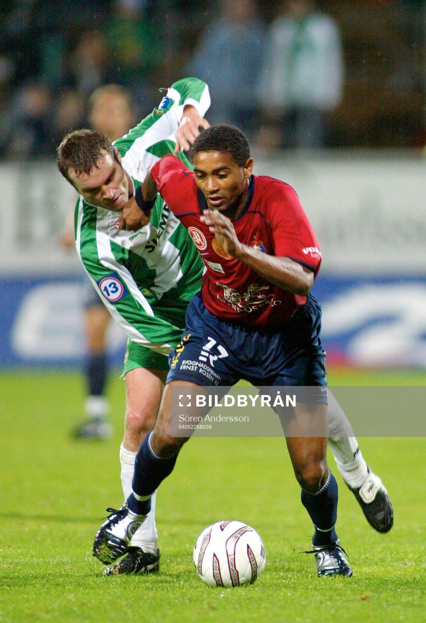 Marcelo Sa, Örgryte och Mikkel Jensen, Hammarby