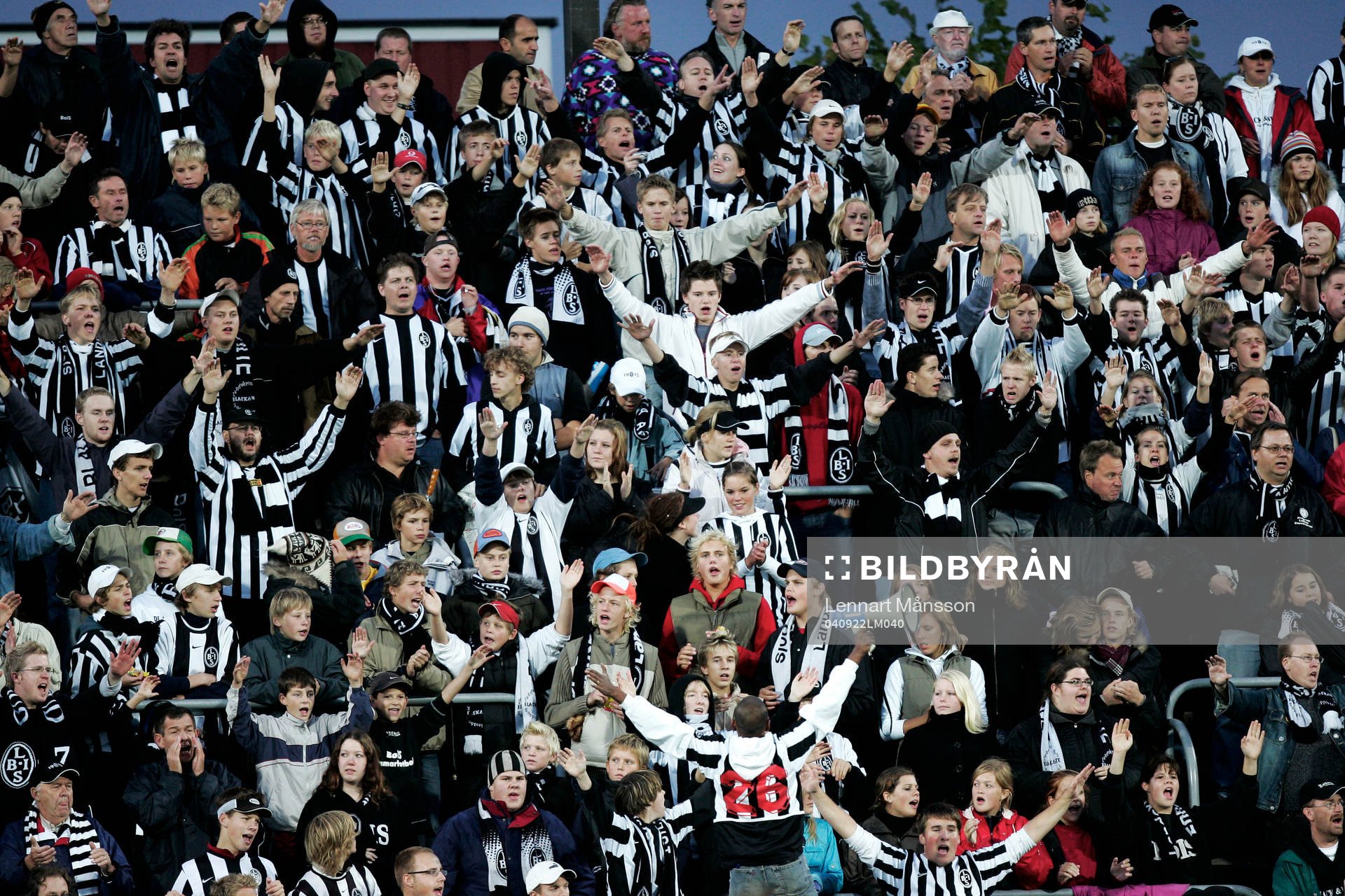 Fotboll, Landskrona - Sundsvall