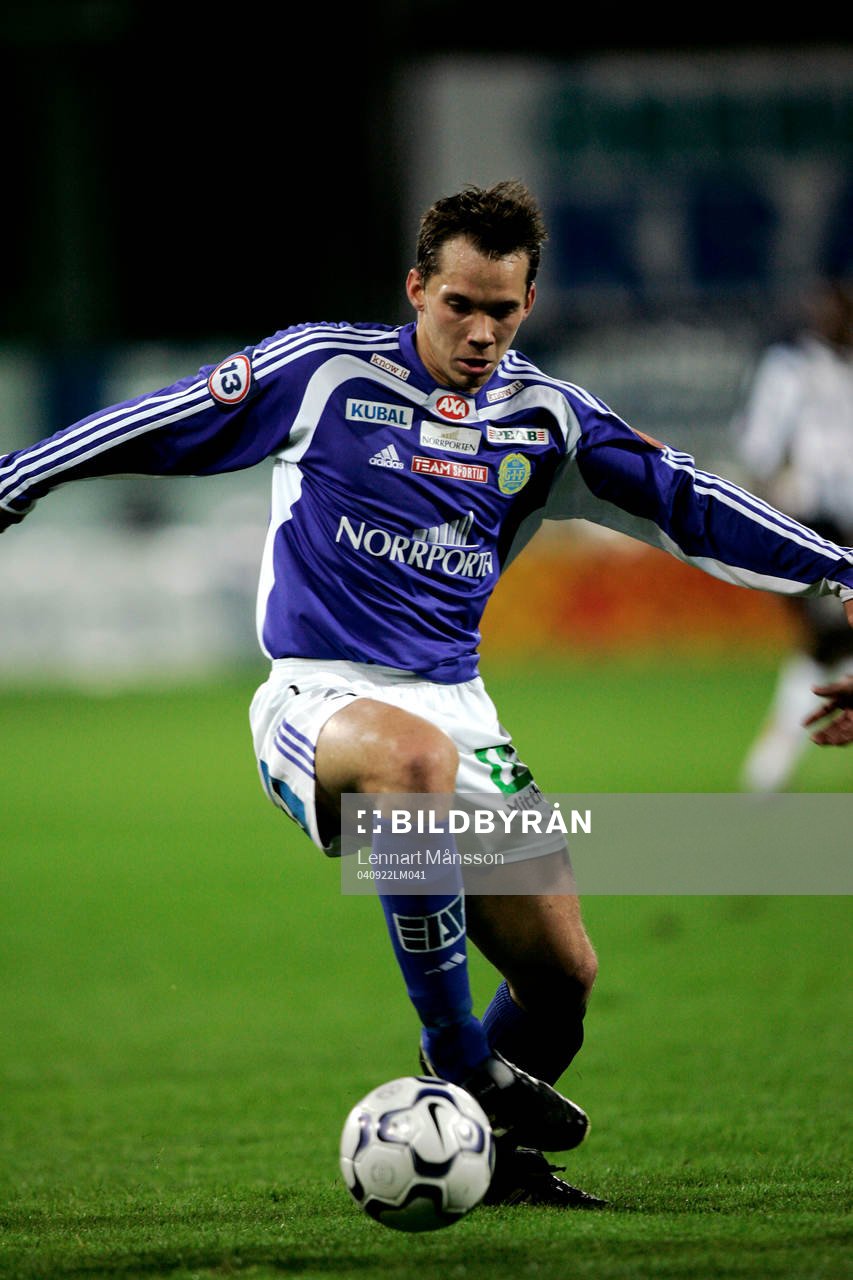 Fotboll, Landskrona - Sundsvall
