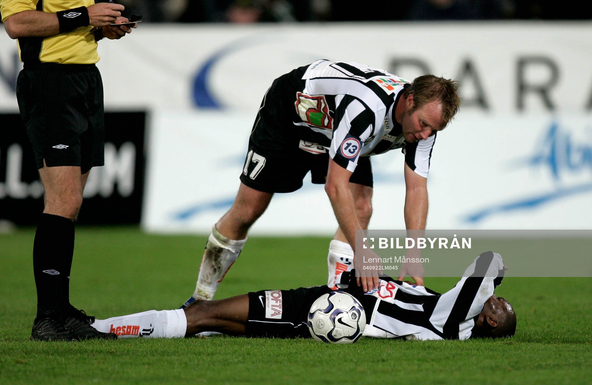 Fotboll, Landskrona - Sundsvall