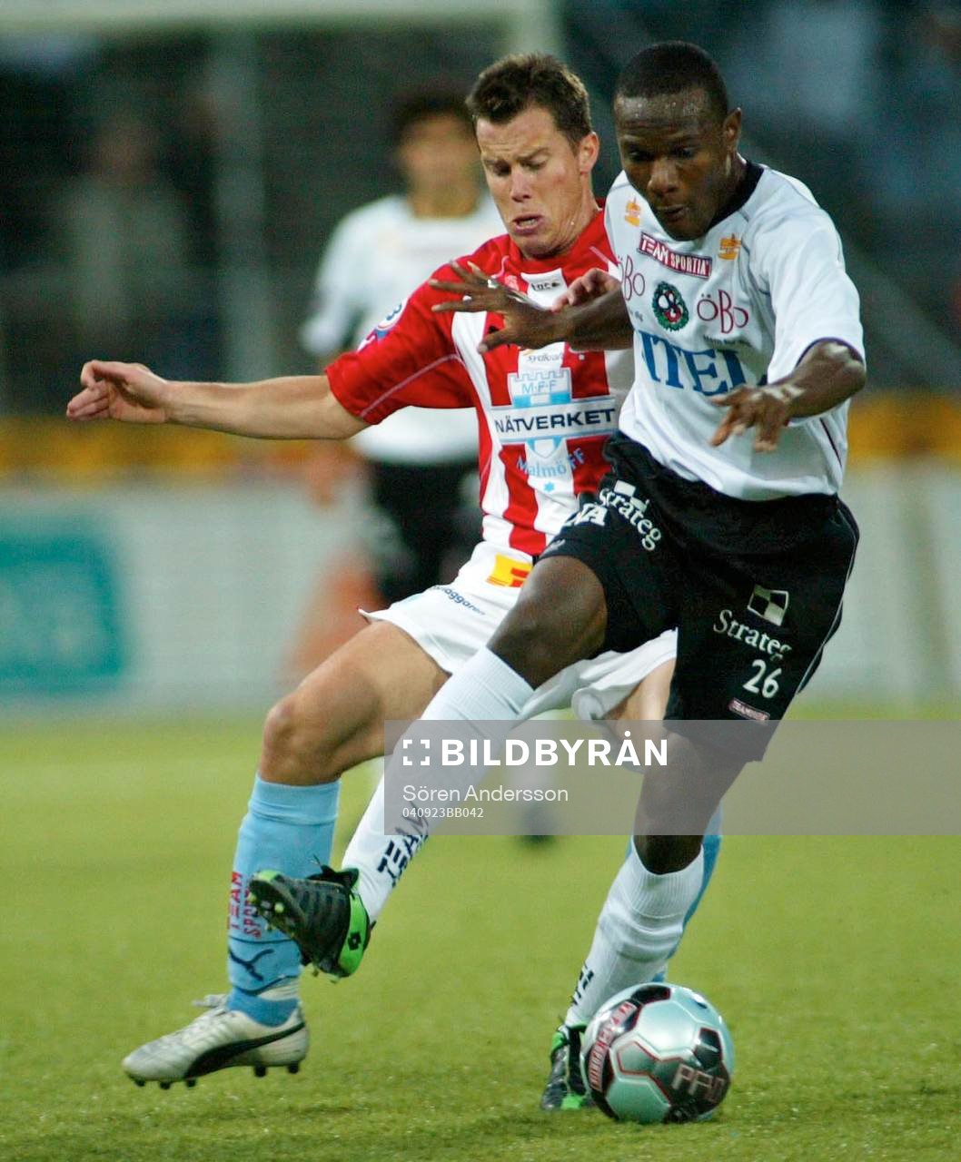 Daniel Andersson, Malmö och Robert Mambo Mumba, Örebro