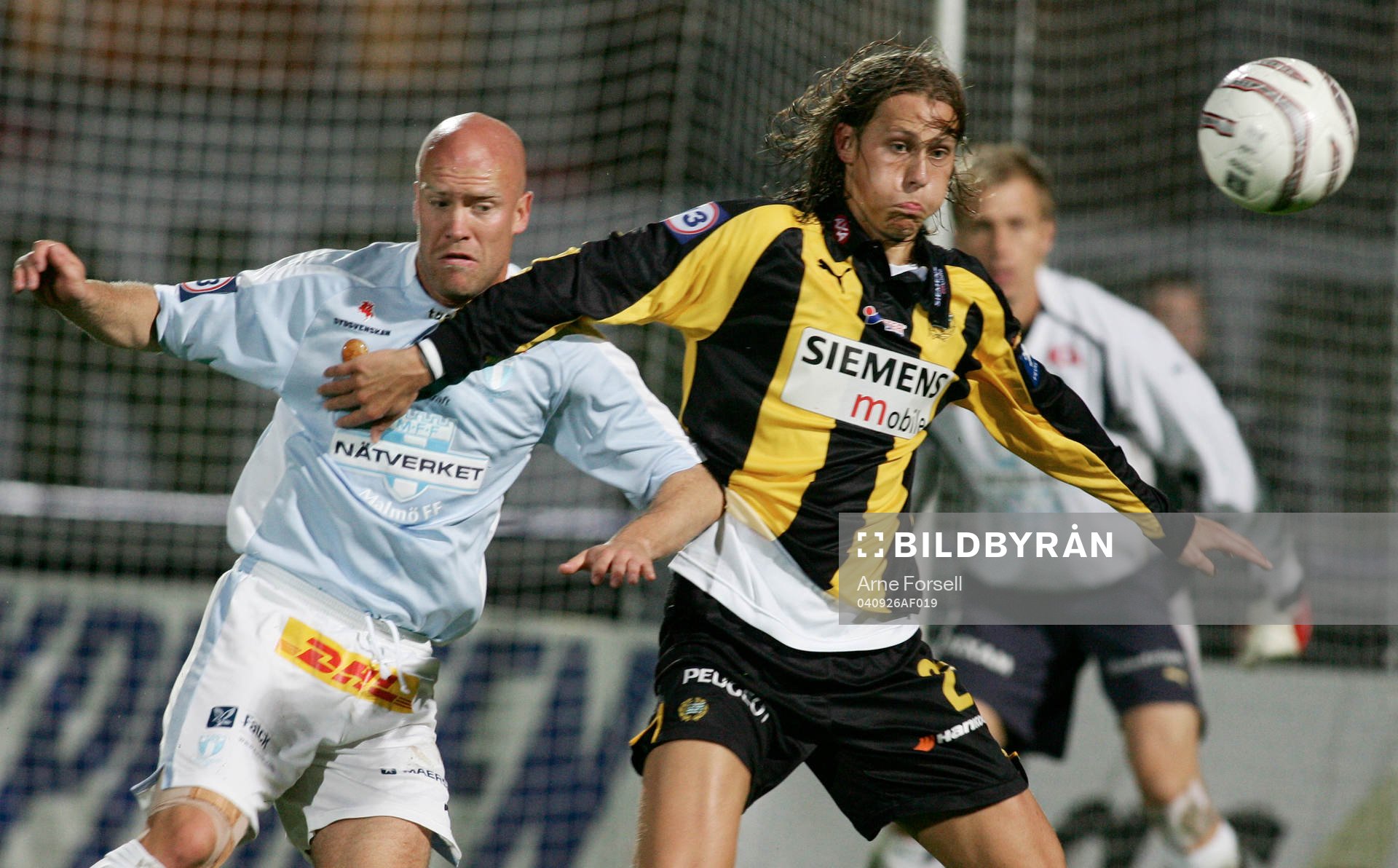 Fotboll. Allsvenskan. Malmö - Hammarby. Björn Runström