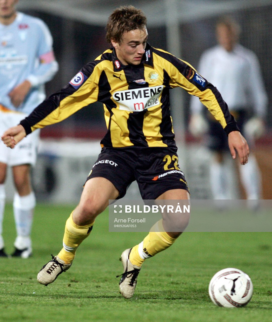 Fotboll. Allsvenskan. Hammarby. Petter Andersson