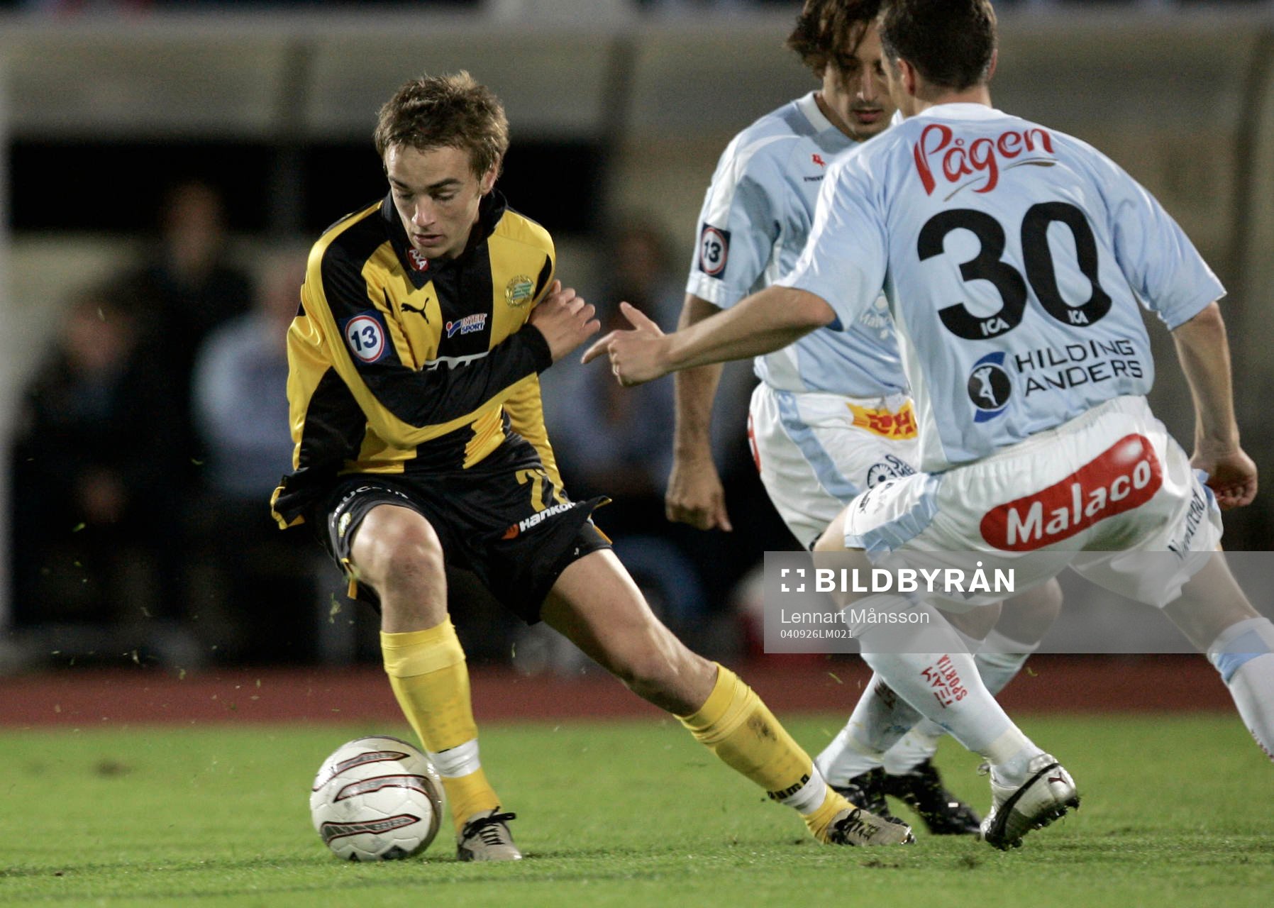 Petter Andersson, Hammarby , Lovay Chanko och Daniel