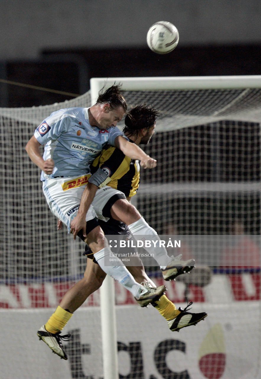 Andreas Yngvesson, Malmö . Alexander Östlund, Hammarby