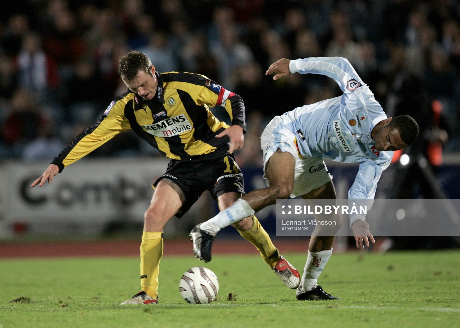 Mikkel Jensen, Hammarby och Afonso Alves, Malmö
