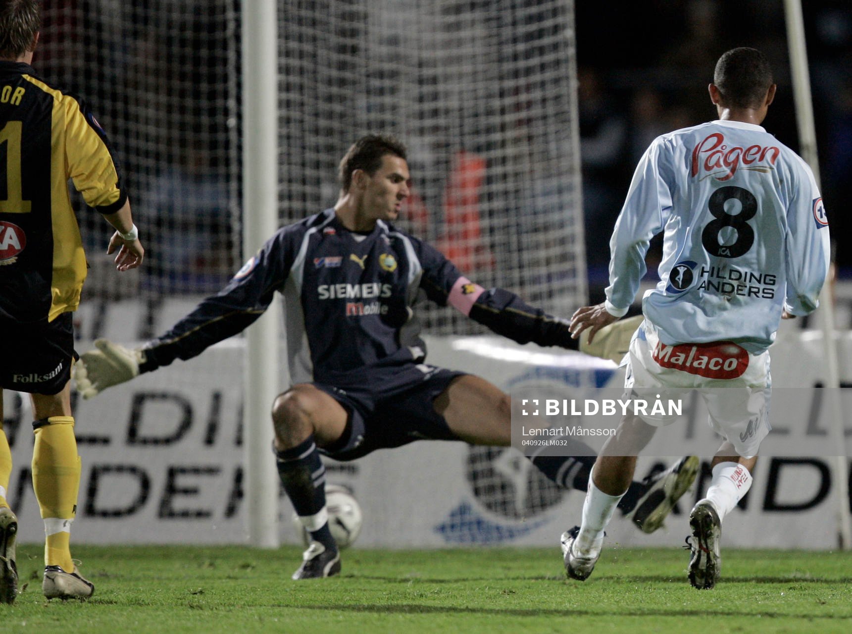 Afonso Alves, Malmö och Ante Covic, Hammarby (Målvakt)