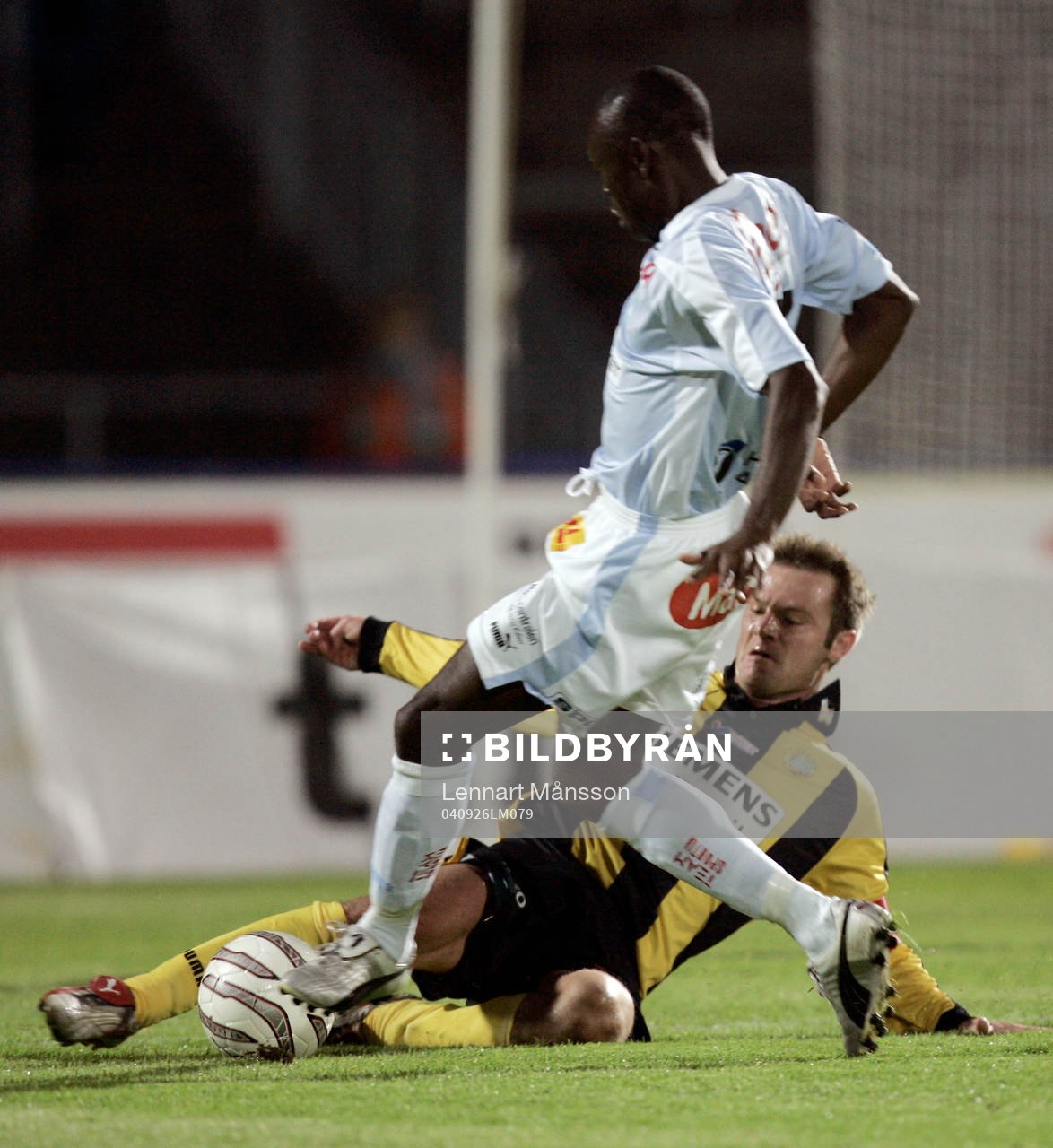 Brytning, glidtackling