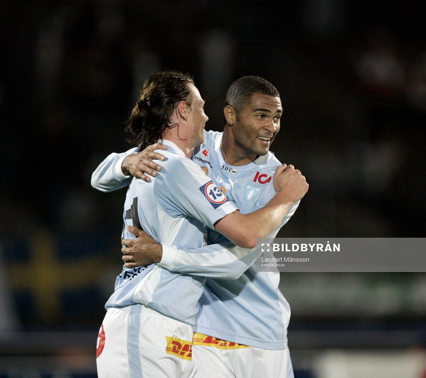 Andreas Yngvesson och Afonso Alves, Malmö (Jubel)