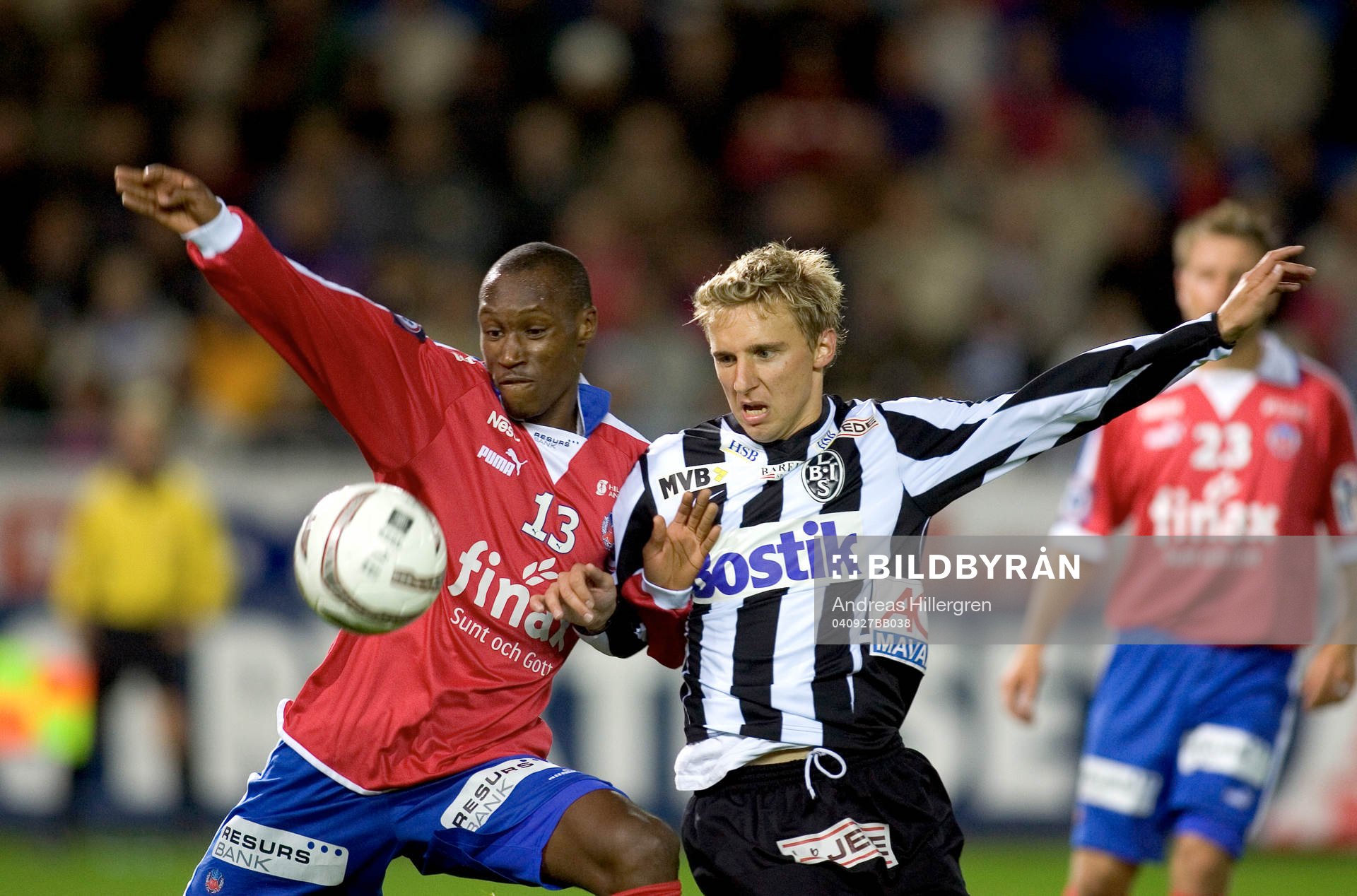Atiba Hutchinson, Helsingborg och Antti Okkonen, Landskrona
