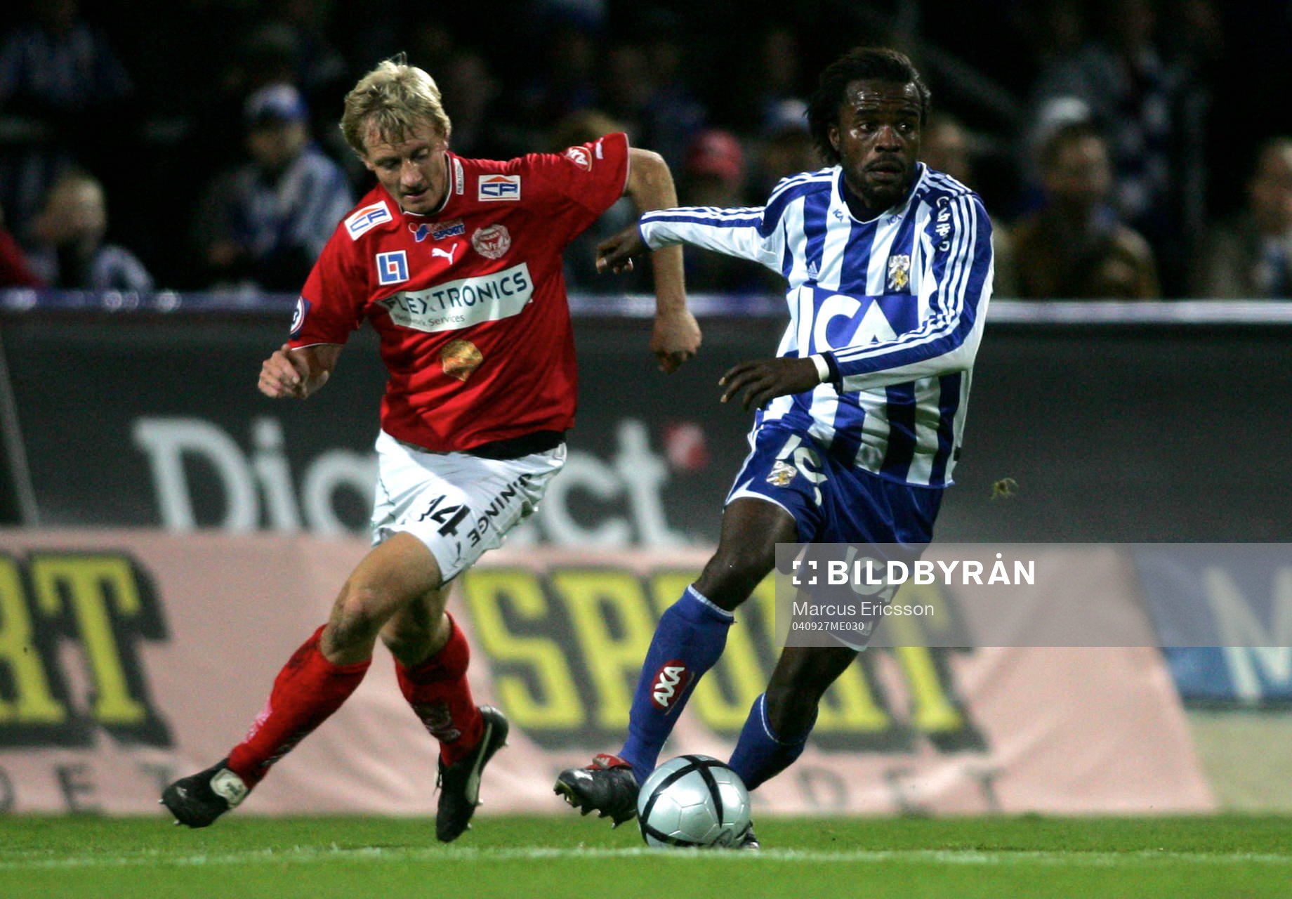 Peter Ijeh, Göteborg och Patrik Rosengren, Kalmar
