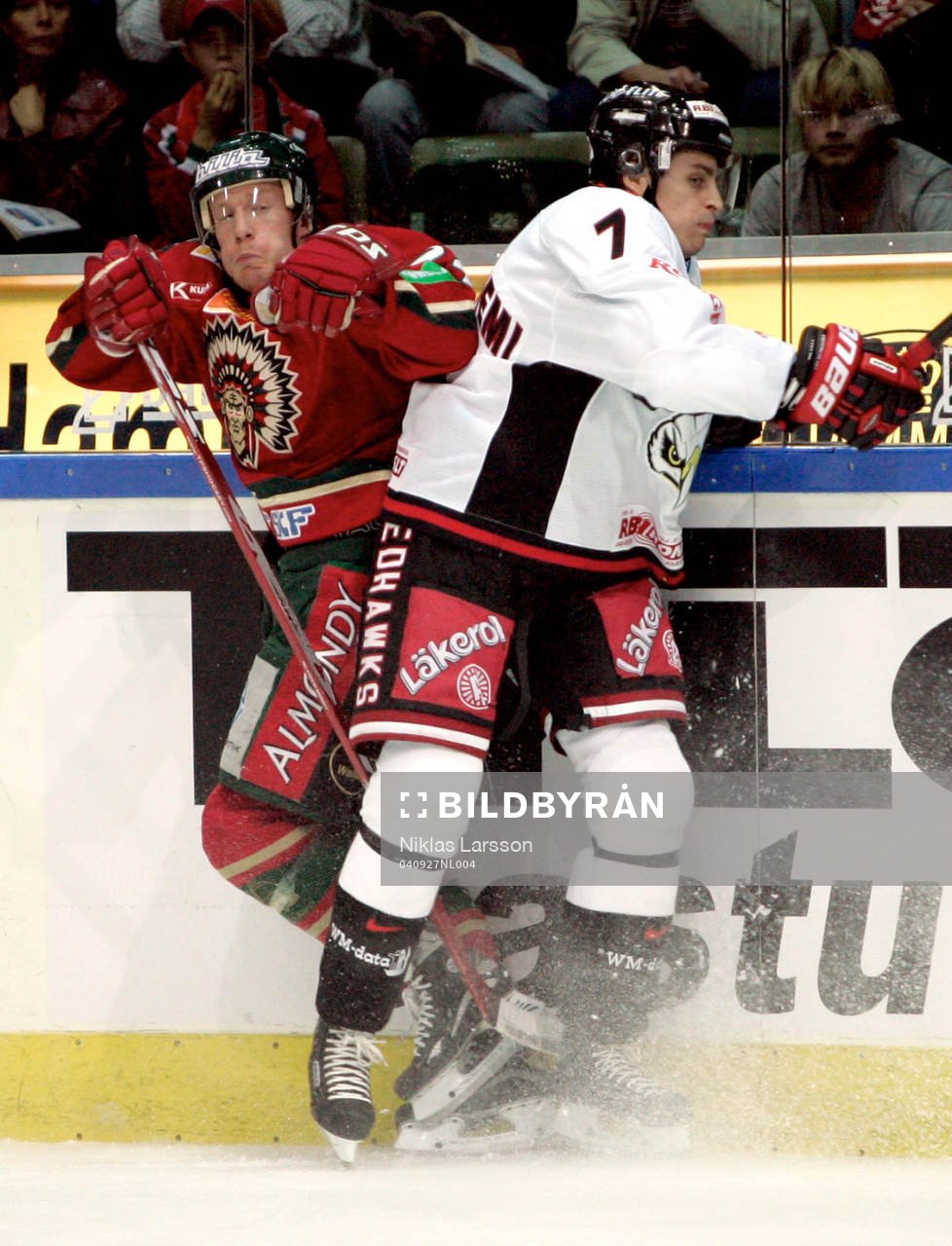 Miska Kangasniemi, Malmö och Niklas Andersson, Frölunda