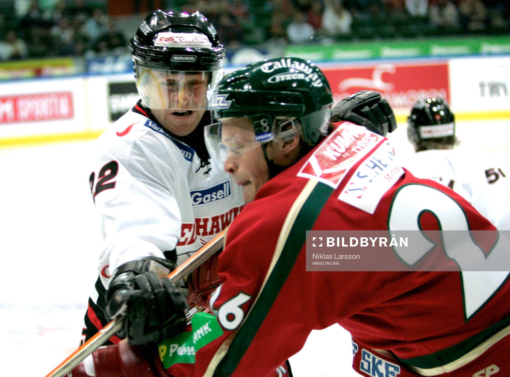 David Petrasek, Malmö och Samuel Påhlsson, Frölunda