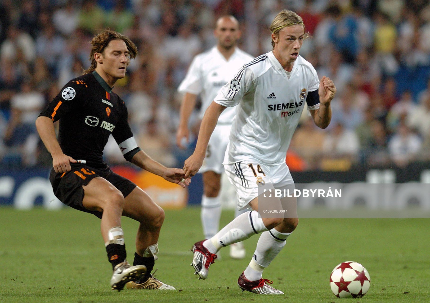 Guti, Real Madrid och Totti, Roma