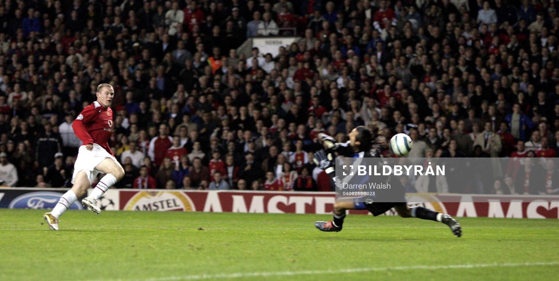 Fotboll, UEFA Champions League, Manchester United v