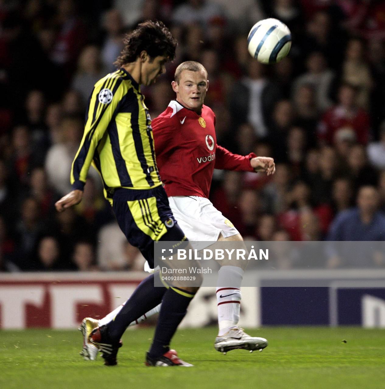 Fotboll, UEFA Champions League, Manchester United v